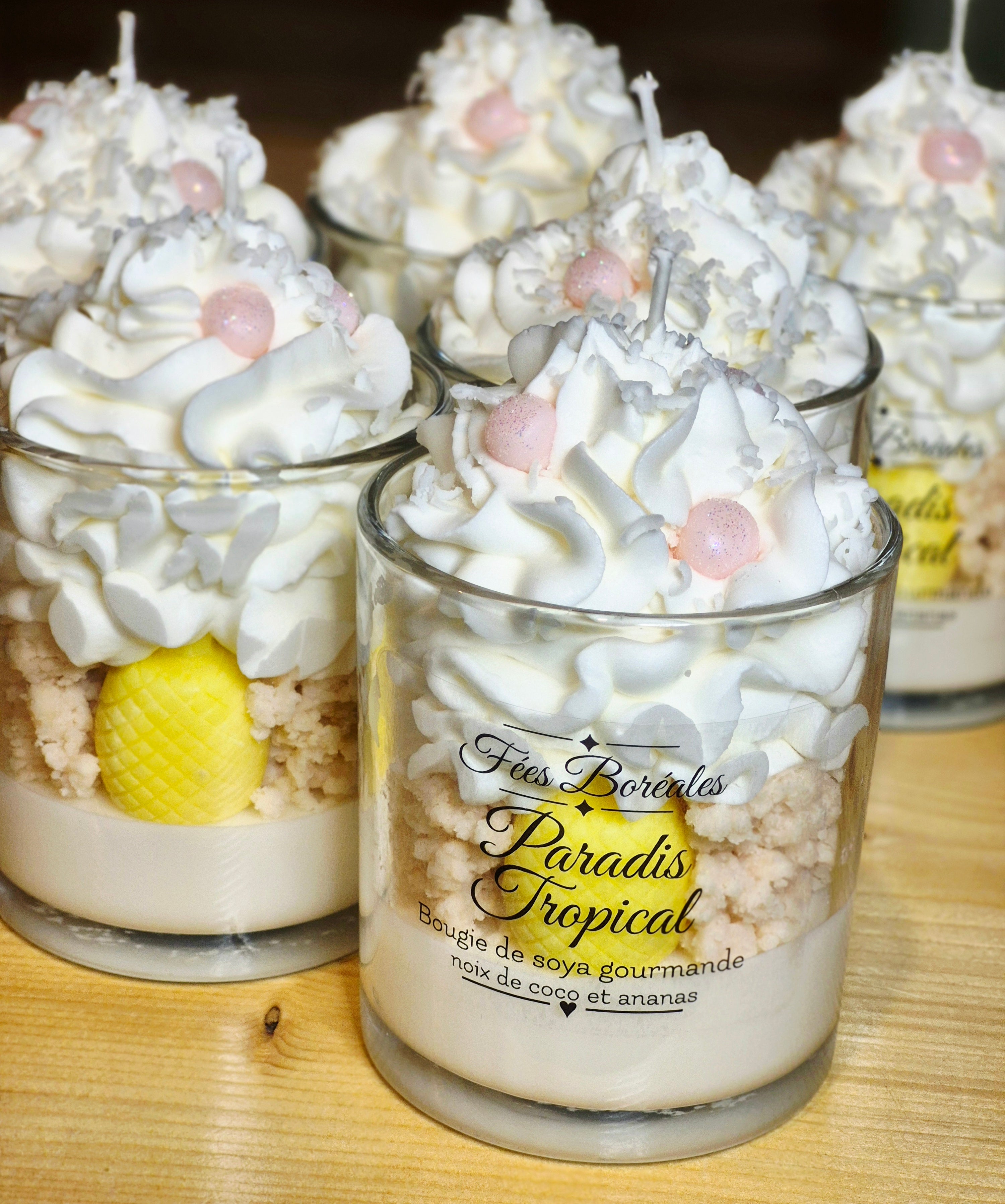 Bougie Chantilly – Paradis Tropical
