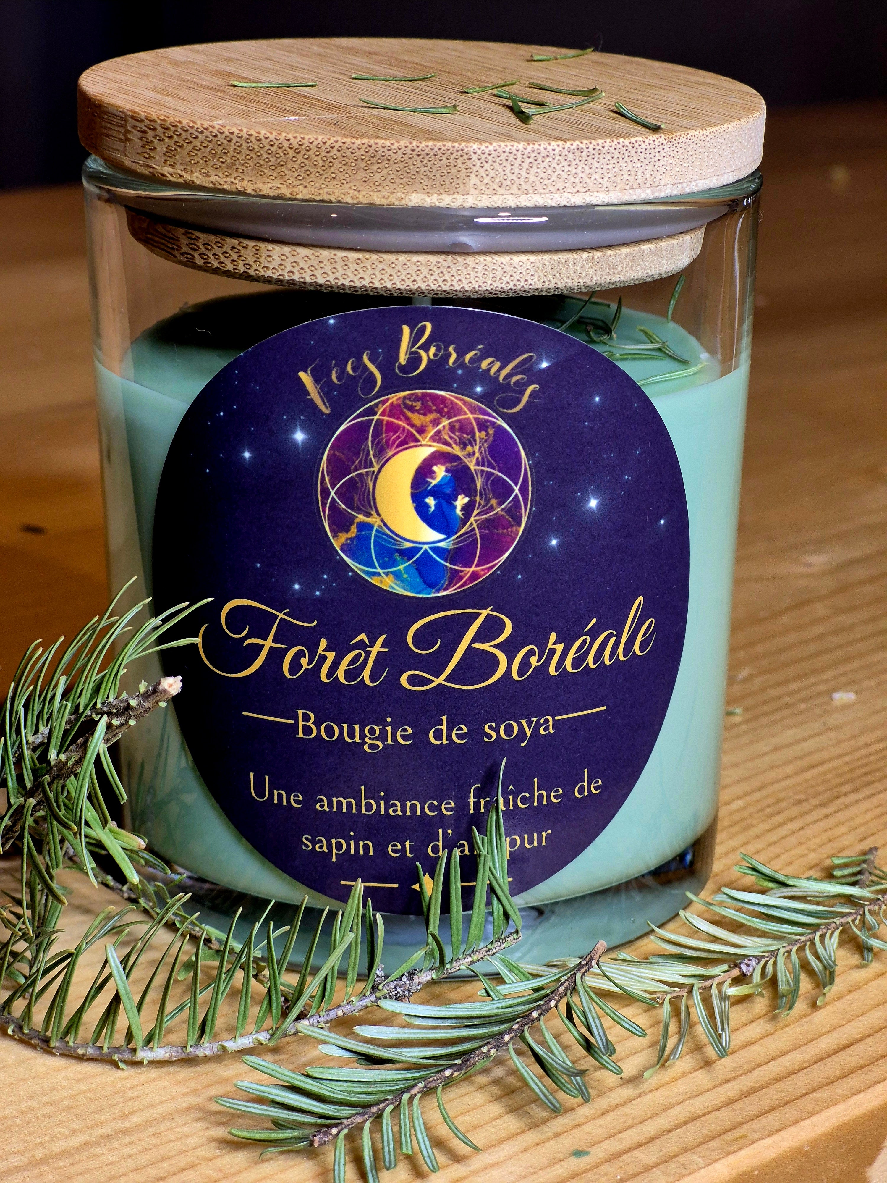 Forêt Boréale – Bougie de Soya