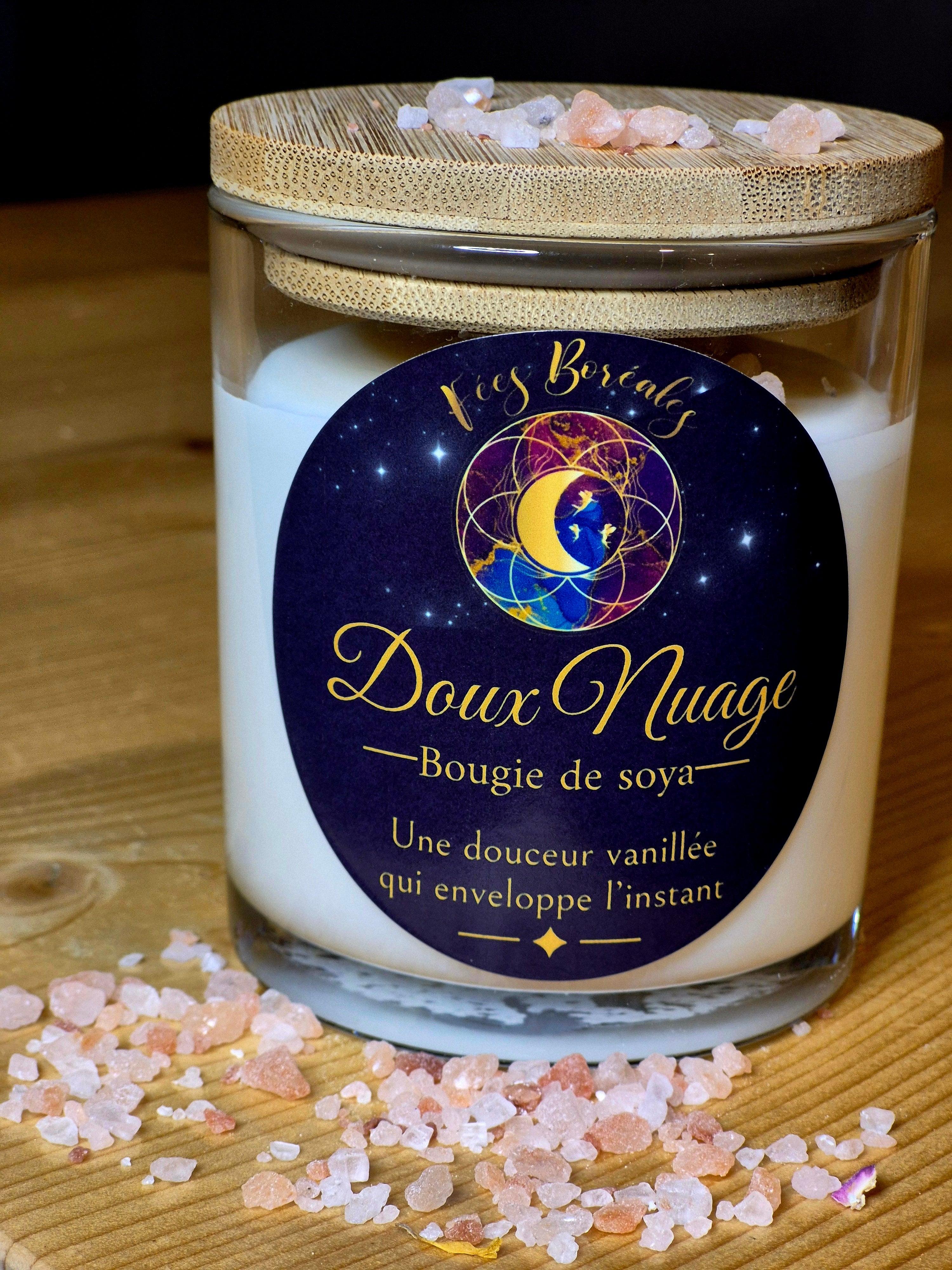 Doux Nuage – Bougie de Soya