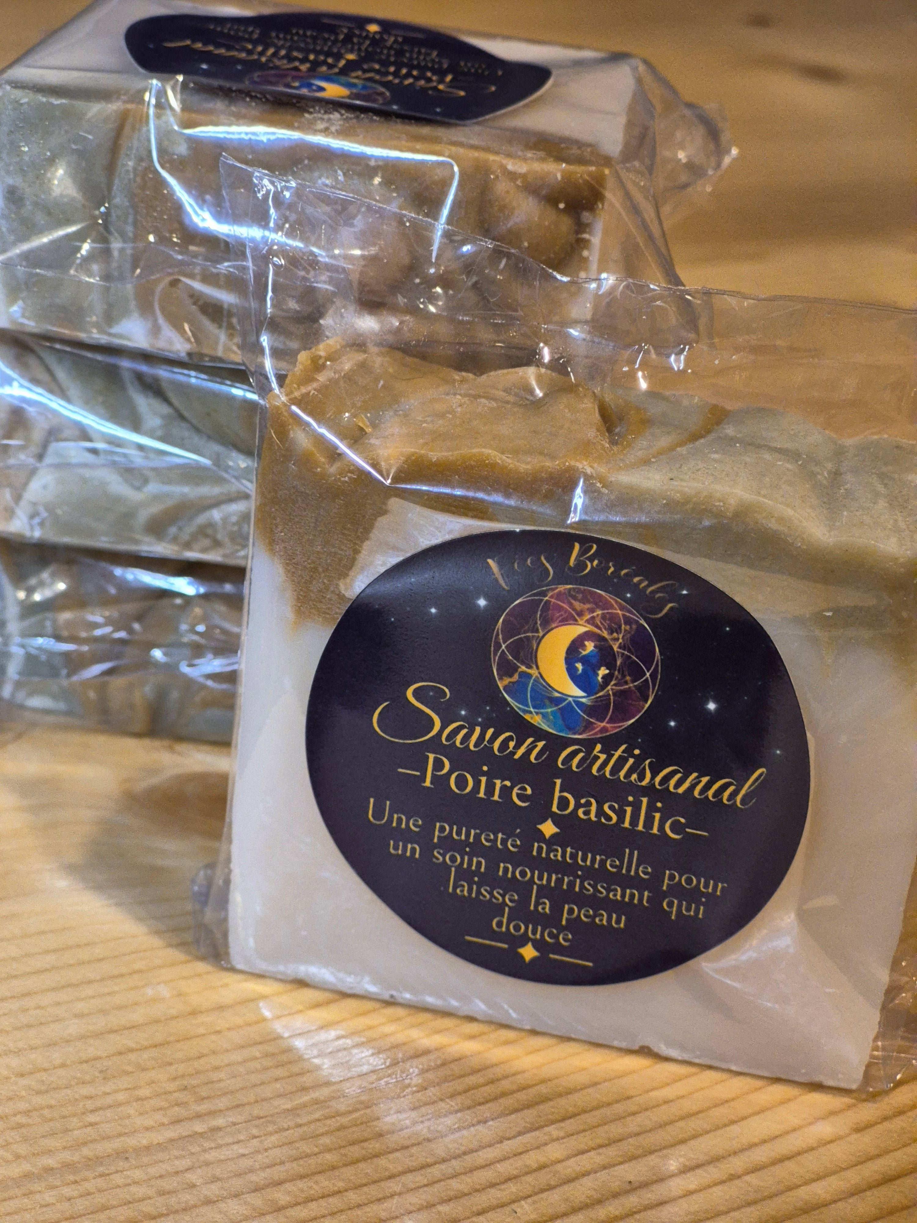 Savon Artisanal Poire Basilic