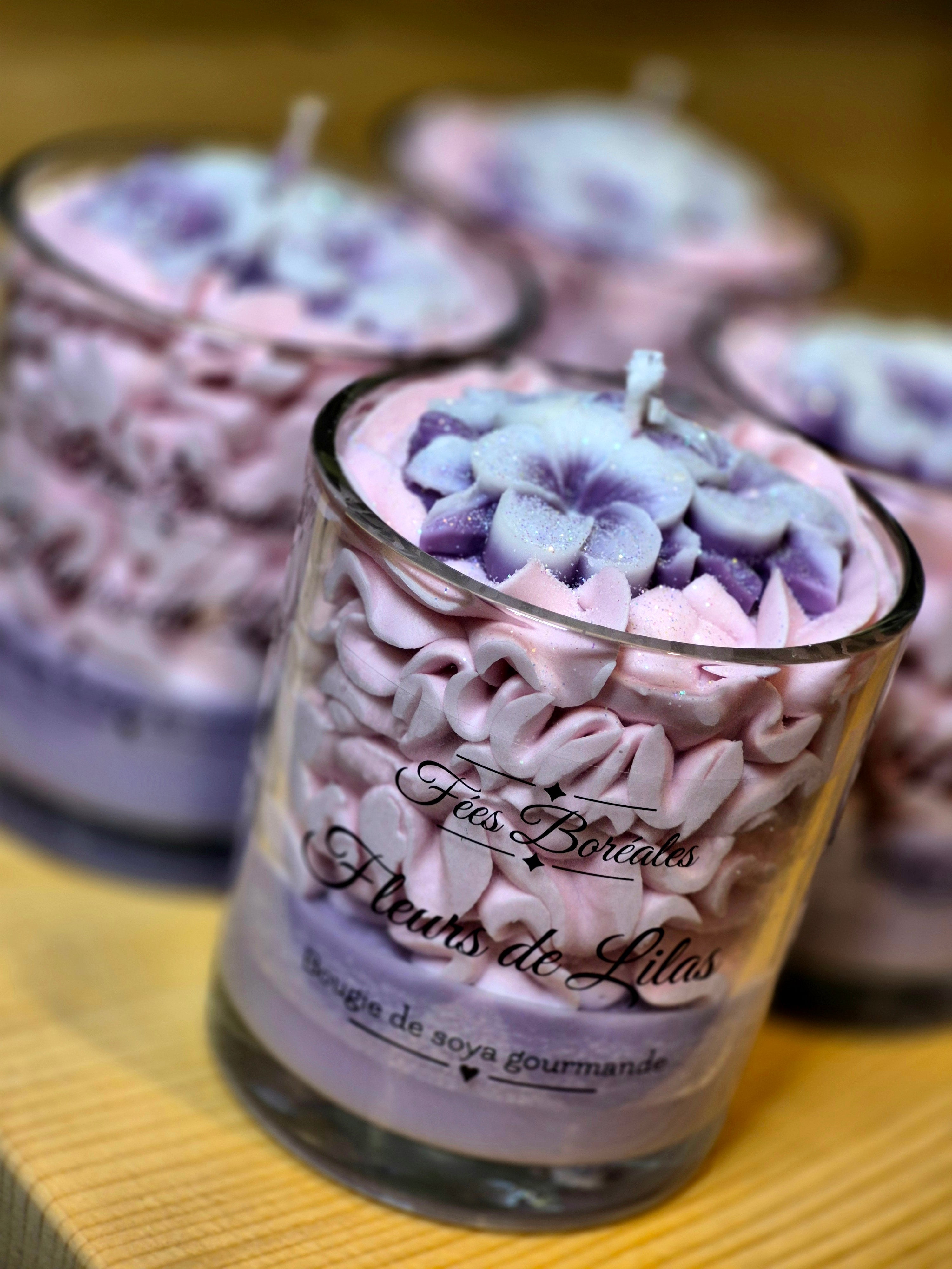 Bougie Chantilly – Fleurs de Lilas