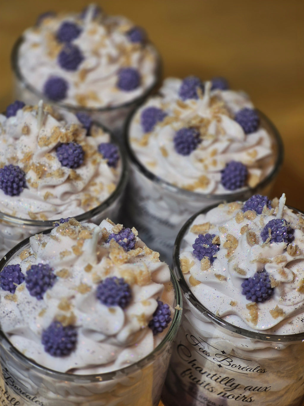 Bougie Chantilly – Chantilly aux Fruits Noirs