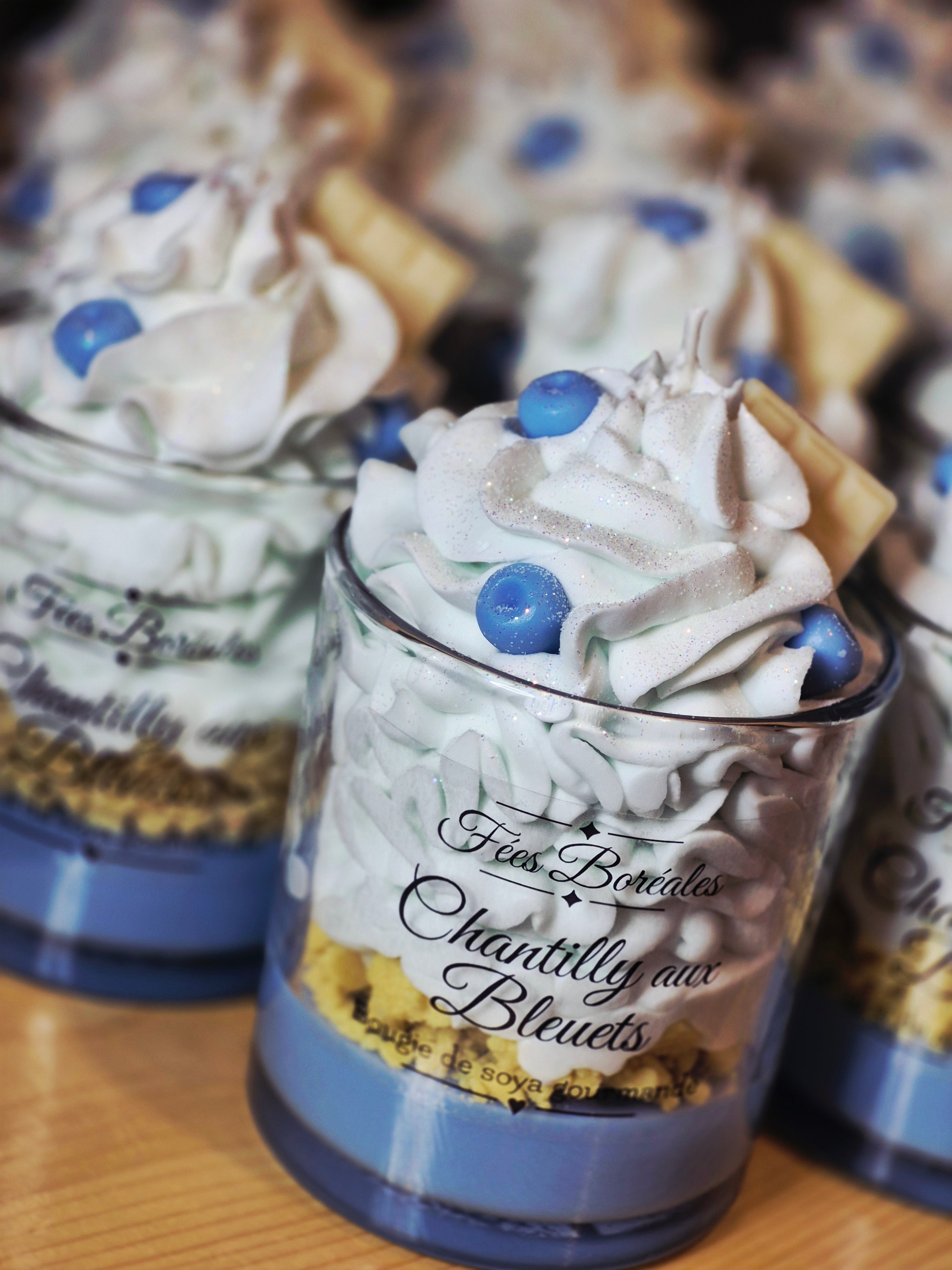 Bougie Chantilly – Chantilly aux Bleuets
