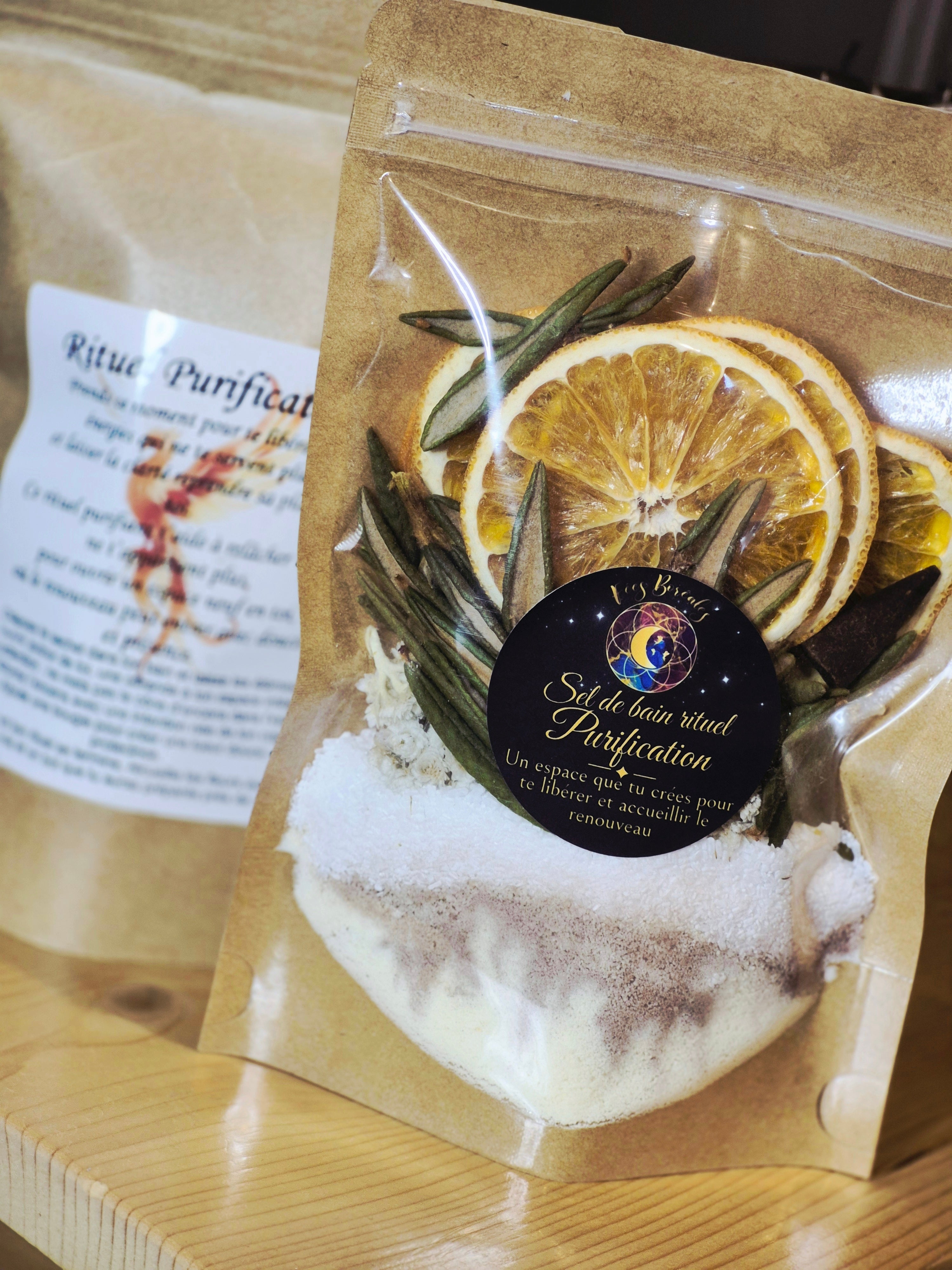 Sel de bain rituel Purification – Fées Boréales