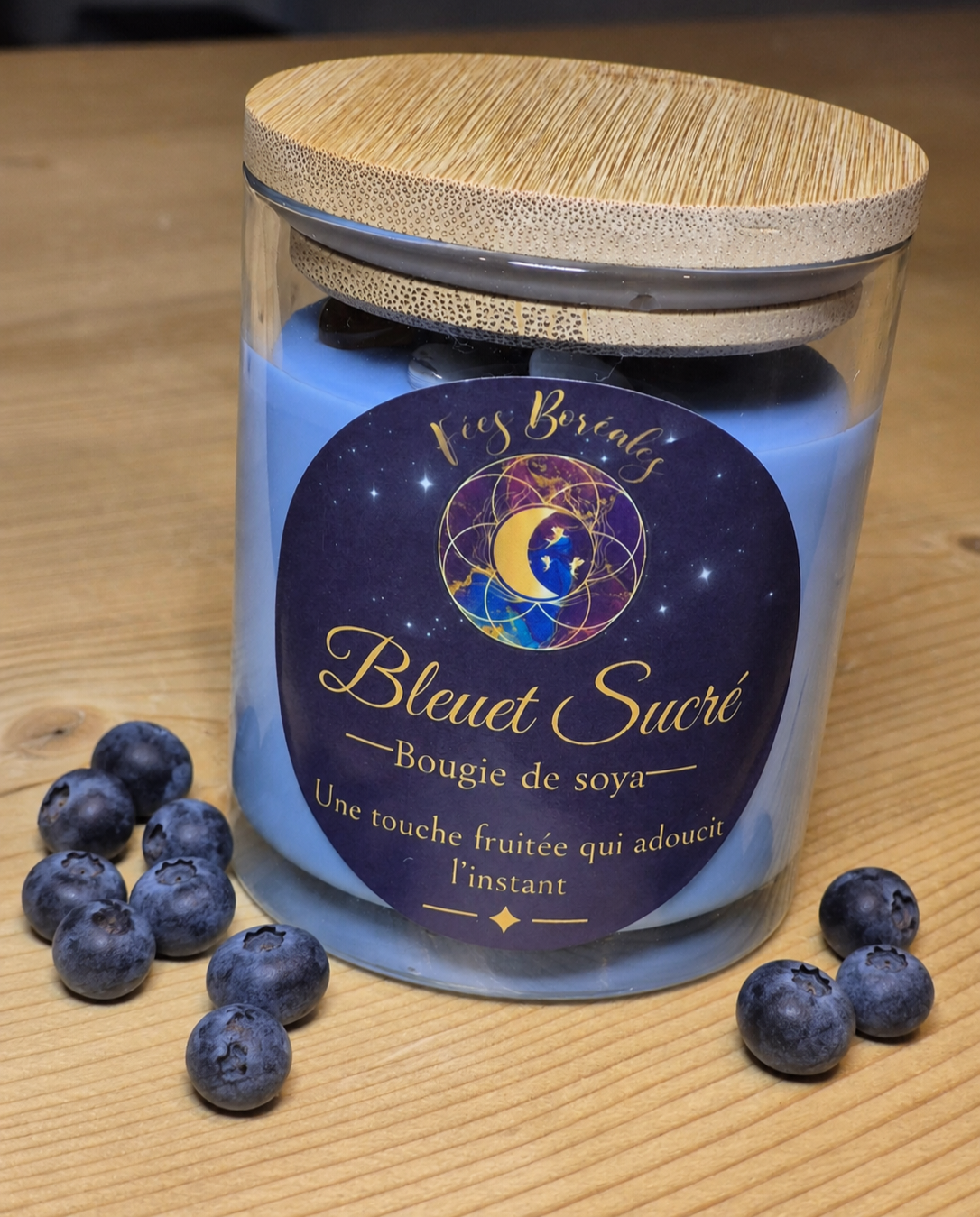 Bleuet Sucré – Bougie de Soya