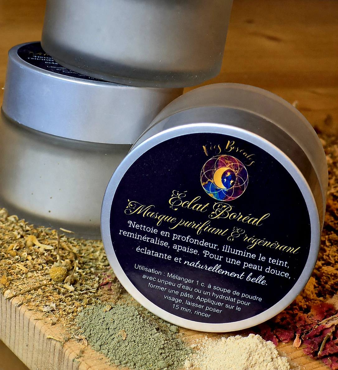 Éclat Boréal — Masque Purifiant & Régénérant